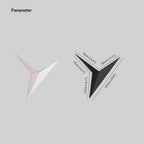 Calno Metal Modern LED Wall lamps for Bedroom, Triangle