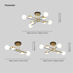 Valentina Industrial Modern Ceiling Light