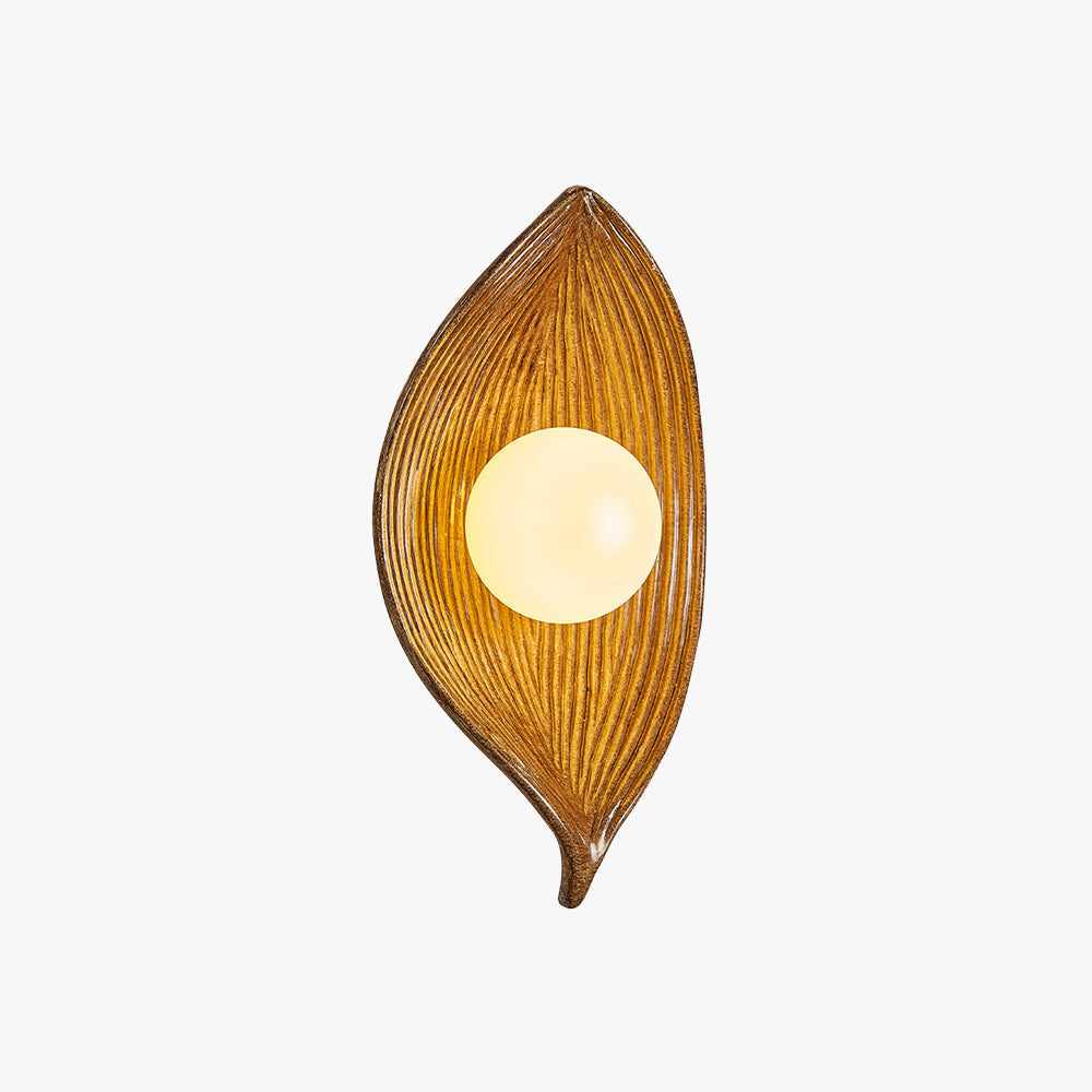 Aria Modern LED Wall Lamp Black/White/Wood Living Room
