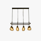 Silva Vintage Long Multihead Chandelier Dining Room/Bar/Living Room