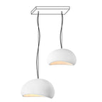 Chandelier Wabi-Sabi Pebble Cluster Organic Form Minimalist Artistic
