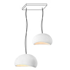Chandelier Wabi-Sabi Pebble Cluster Organic Form Minimalist Artistic