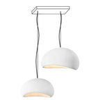Chandelier Wabi-Sabi Pebble Cluster Organic Form Minimalist Artistic
