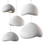 Chandelier Wabi-Sabi Pebble Cluster Organic Form Minimalist Artistic