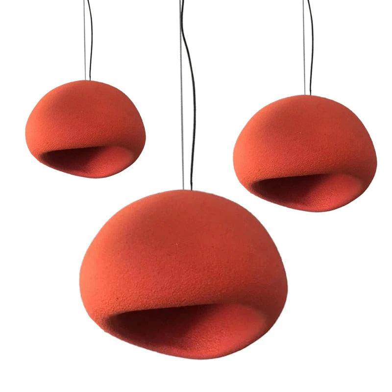 Chandelier Wabi-Sabi Pebble Cluster Organic Form Minimalist Artistic
