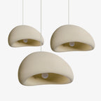 Chandelier Wabi-Sabi Pebble Cluster Organic Form Minimalist Artistic