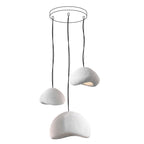 Chandelier Wabi-Sabi Pebble Cluster Organic Form Minimalist Artistic