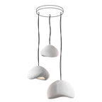 Chandelier Wabi-Sabi Pebble Cluster Organic Form Minimalist Artistic
