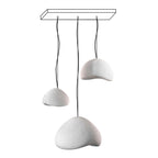 Chandelier Wabi-Sabi Pebble Cluster Organic Form Minimalist Artistic