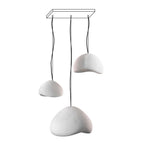 Chandelier Wabi-Sabi Pebble Cluster Organic Form Minimalist Artistic
