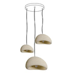 Chandelier Wabi-Sabi Pebble Cluster Organic Form Minimalist Artistic