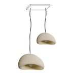 Chandelier Wabi-Sabi Pebble Cluster Organic Form Minimalist Artistic