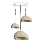 Chandelier Wabi-Sabi Pebble Cluster Organic Form Minimalist Artistic