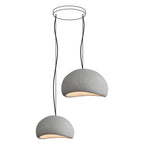 Chandelier Wabi-Sabi Pebble Cluster Organic Form Minimalist Artistic