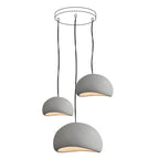 Chandelier Wabi-Sabi Pebble Cluster Organic Form Minimalist Artistic