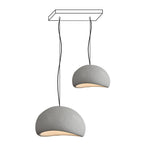 Chandelier Wabi-Sabi Pebble Cluster Organic Form Minimalist Artistic
