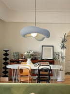 Pendant Lamp Resin in Organic Shape for Modern Interiors Natural