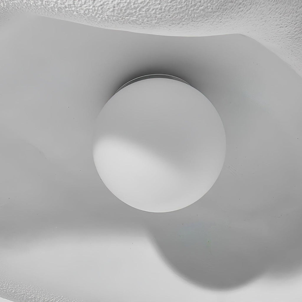Pendant Lamp Resin in Organic Shape for Modern Interiors Natural