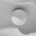 Pendant Lamp Resin in Organic Shape for Modern Interiors Natural