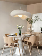 Pendant Lamp Resin in Organic Shape for Modern Interiors Natural