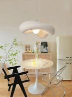 Pendant Lamp Resin in Organic Shape for Modern Interiors Natural