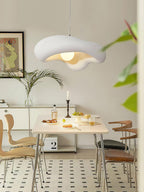 Pendant Lamp Resin in Organic Shape for Modern Interiors Natural