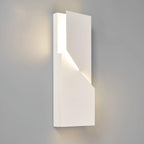 Wall Lamp 3D Geometric Panels Layered Light Art Remote Dimming Modern