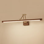 Arvararae Walnut Color Linear Adjustable Wall Light