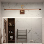 Arvararae Walnut Color Linear Adjustable Wall Light