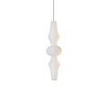 Faye Sculptural Paper Vertical Pendant Light