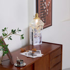 Pendant Lamp Iridescent Water Drop Shade Artistic Glow Contemporary