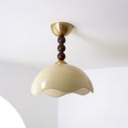 Amberis Vintage Amber Glass Ceiling Light
