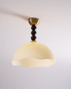 Amberis Vintage Amber Glass Ceiling Light