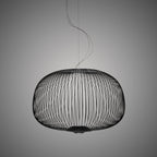 Aero Lightweight Spokes Cage Pendant Light