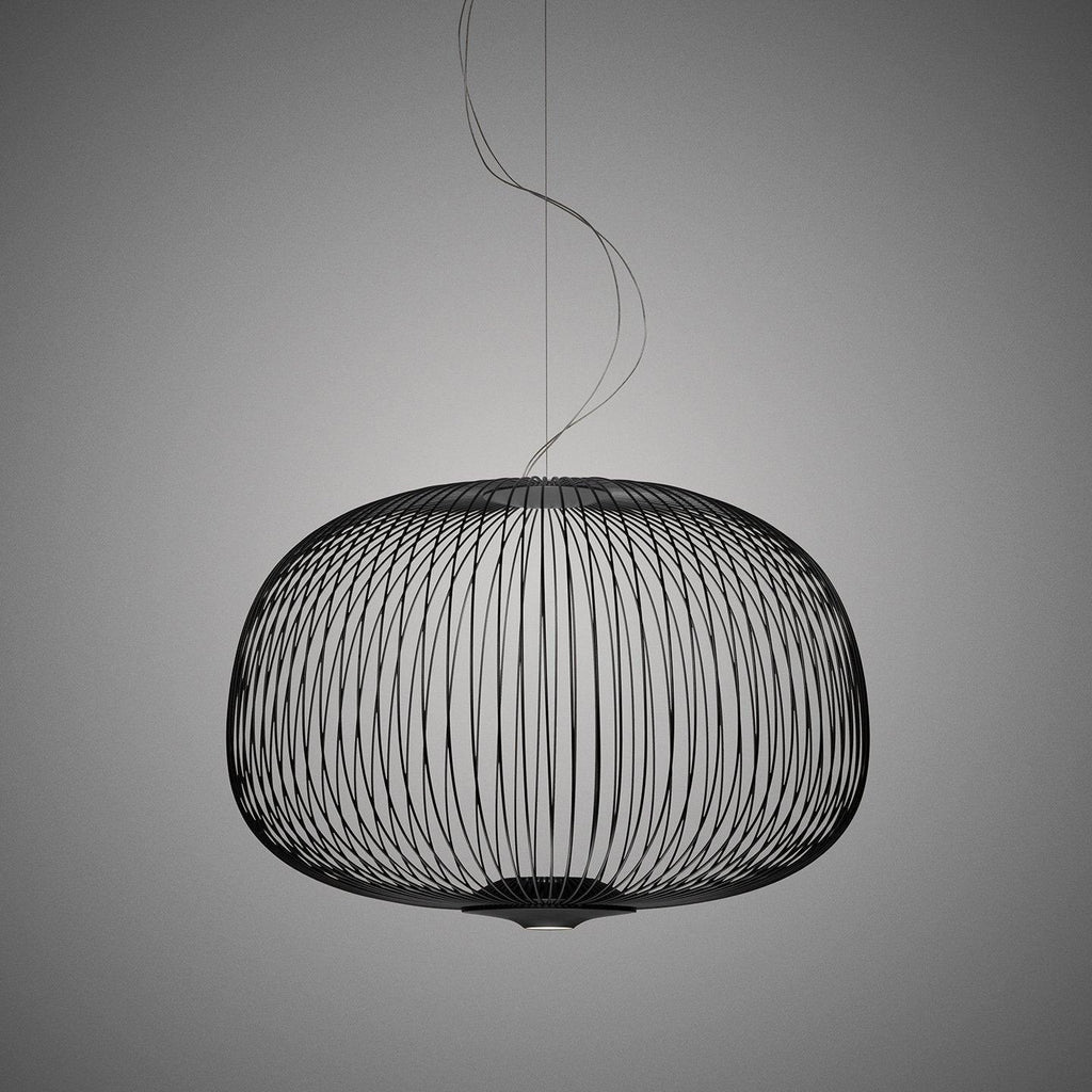 Aero Lightweight Spokes Cage Pendant Light