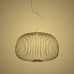 Aero Lightweight Spokes Cage Pendant Light