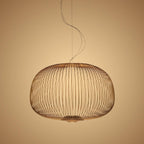 Aero Lightweight Spokes Cage Pendant Light