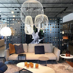 Aero Lightweight Spokes Cage Pendant Light
