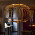 Aero Lightweight Spokes Cage Pendant Light