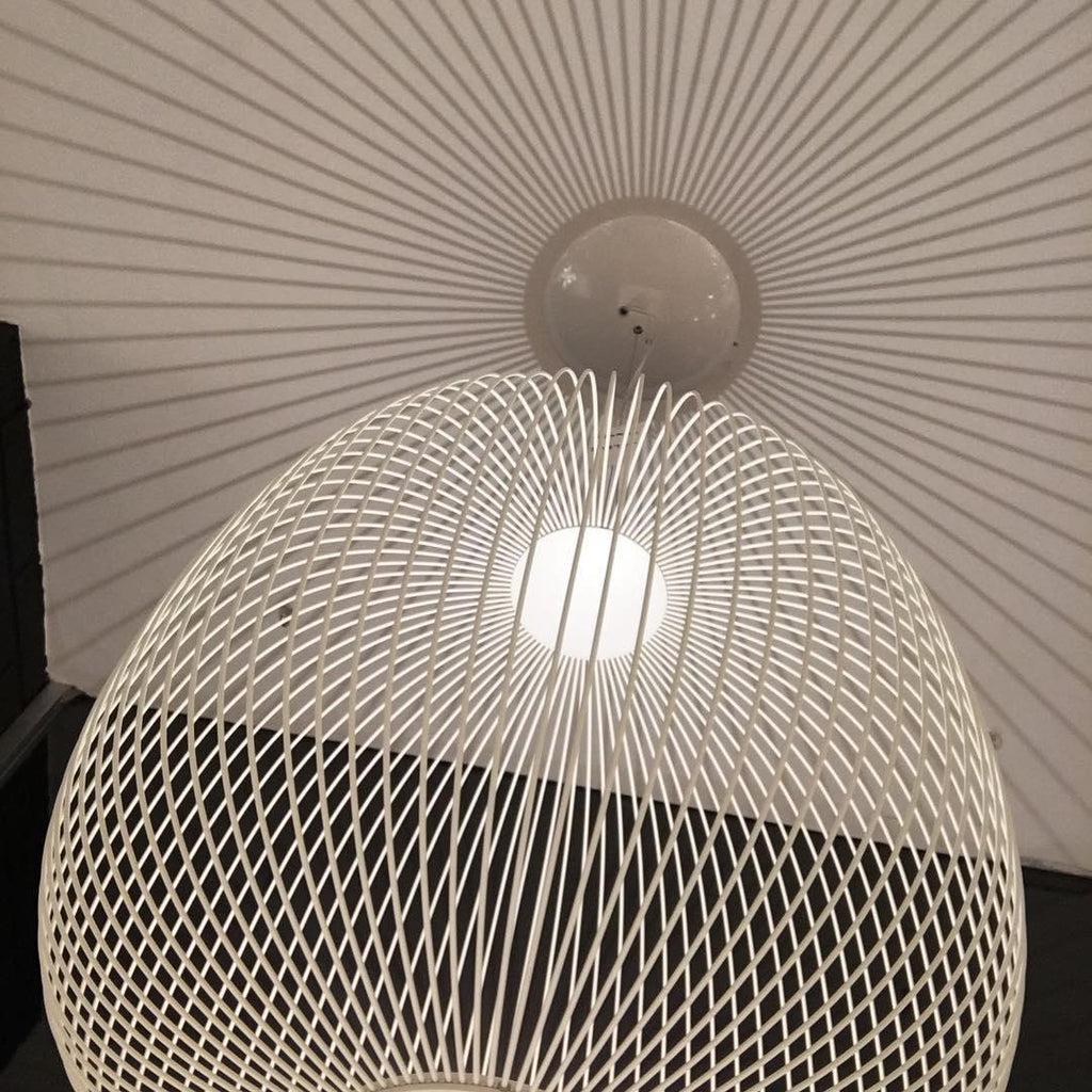 Aero Lightweight Spokes Cage Pendant Light