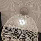 Aero Lightweight Spokes Cage Pendant Light