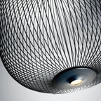 Aero Lightweight Spokes Cage Pendant Light