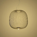 Aero Lightweight Spokes Cage Pendant Light