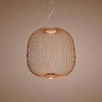 Aero Lightweight Spokes Cage Pendant Light
