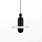 Goose White Alabaster Copper Pendant Lamp