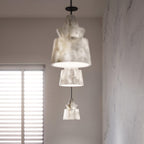 Curineth Minimalist Alabaster Pendant Light