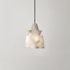 Curineth Minimalist Alabaster Pendant Light
