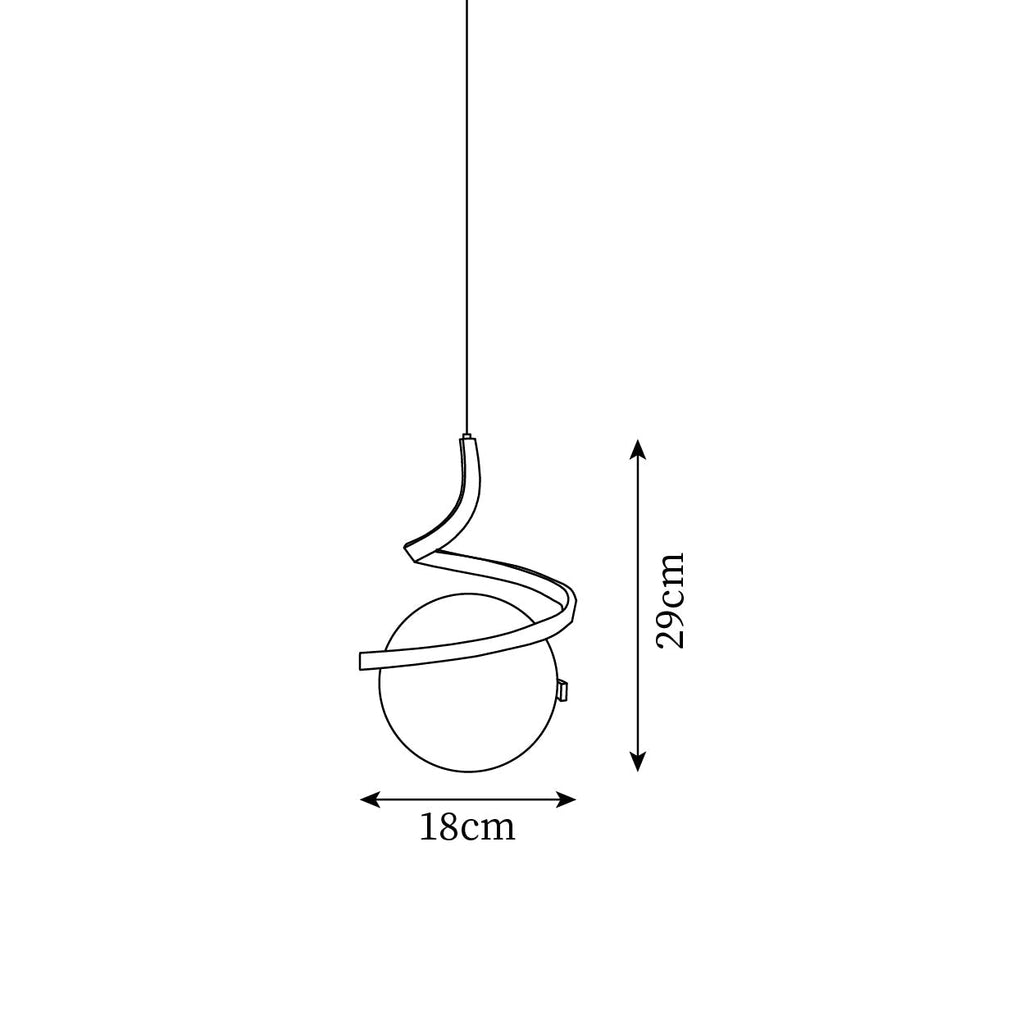 Wire Pendant Lamp