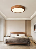 Orbis Wood Wood Grain Round Ceiling  Light