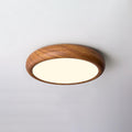 Orbis Wood Wood Grain Round Ceiling  Light